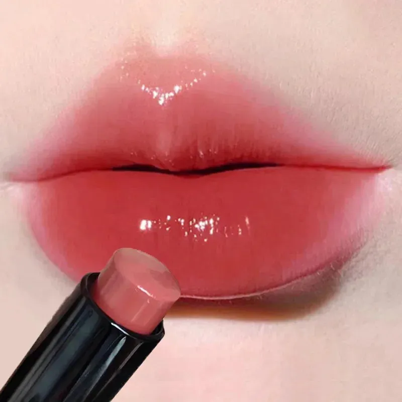 Toleet-Christmas/Thanksgiving Gift Winter Makeup Ideas Mirror Lips Plumping Moisturizing Lipstick Natural Lasting Nourish Water Gloss Lip Gloss Lipstick Stick Korean Make Up Cosmetics