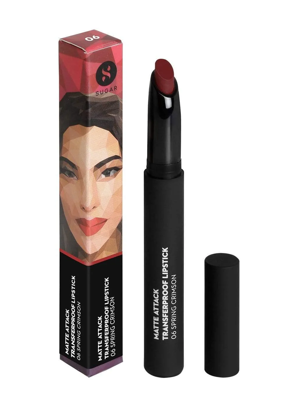 Transferproof Lipstick - 06 Spring Crimson