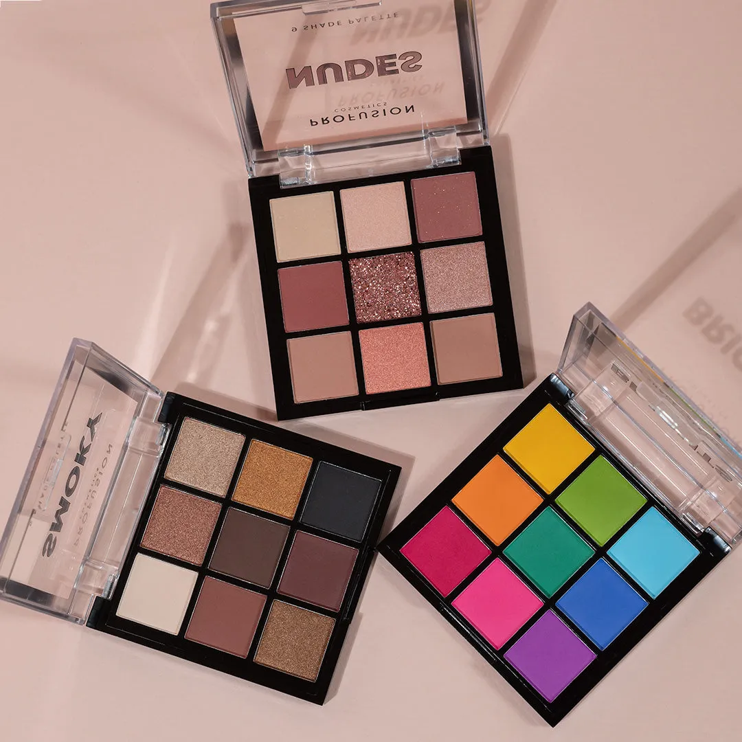 ULTIMATE COLLECTION | 3 PC MULTI FINISH 9 SHADE SHADOW PALETTE COLLECTION