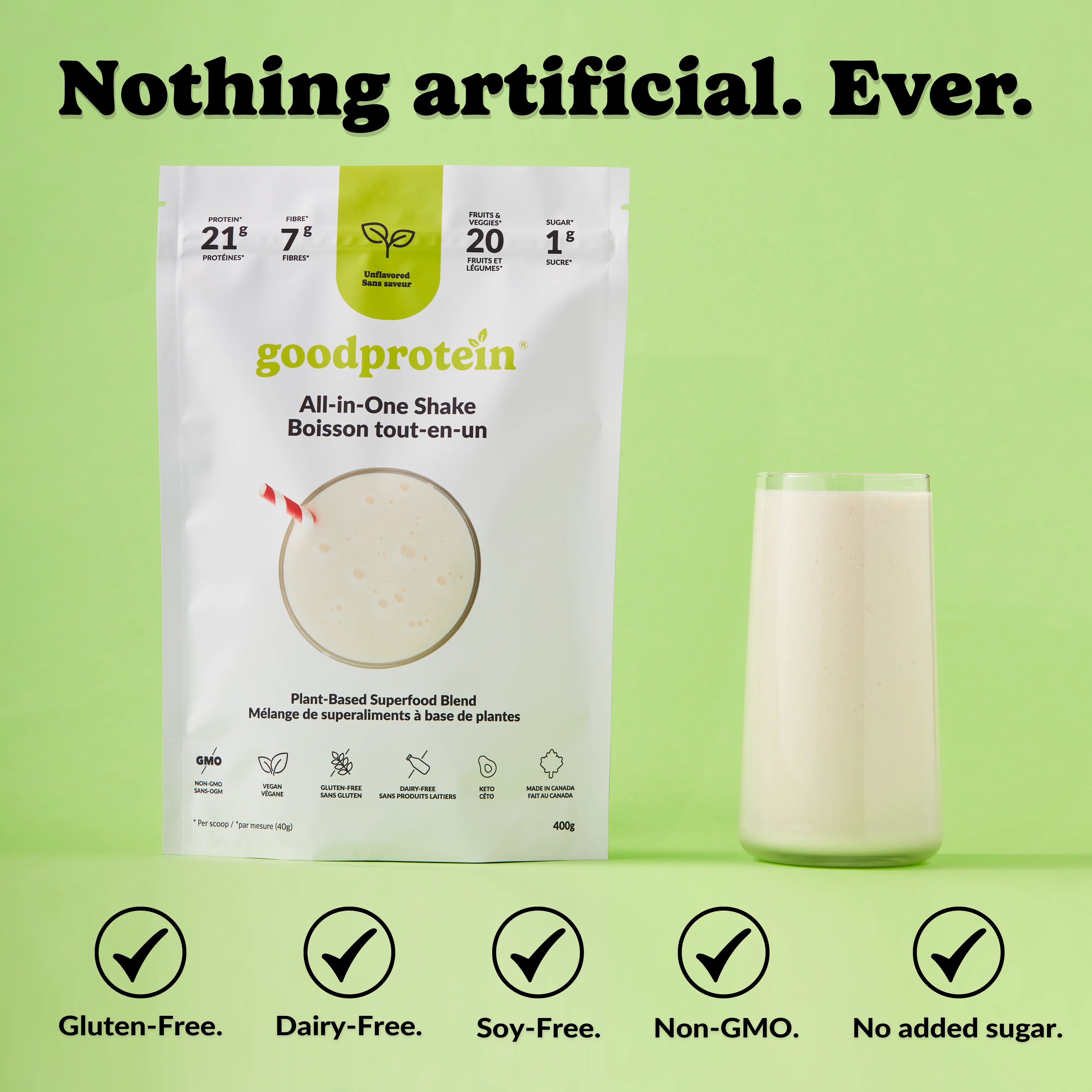 Unflavoured - All-in-One Shake