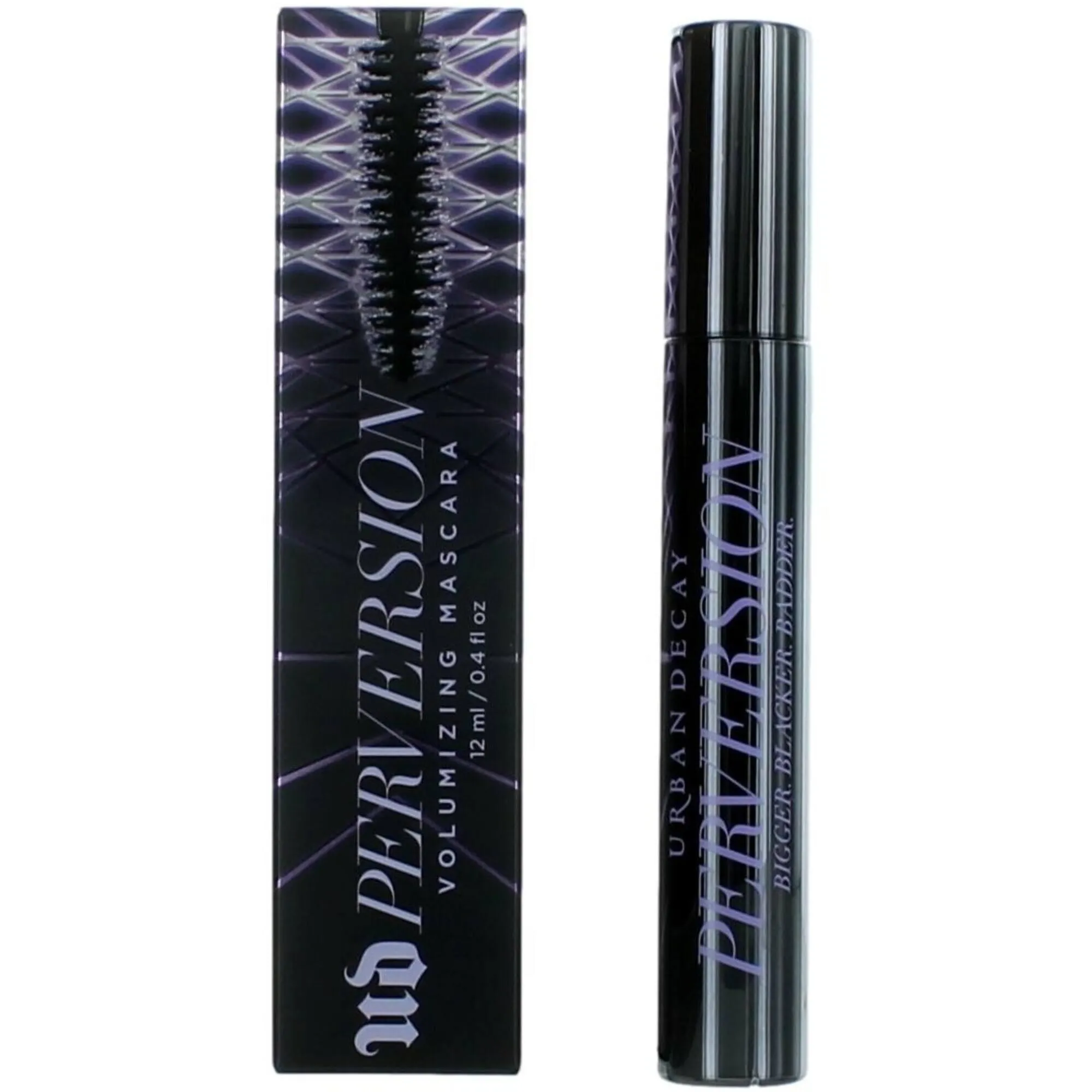 Urban Decay Women's Volumizing Mascara - Perversion Ultra-Creamy, Black, 0.4 oz