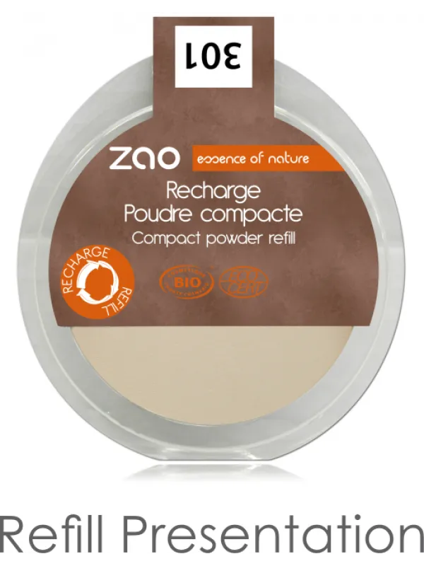 Vegan Refillable Compact Powder