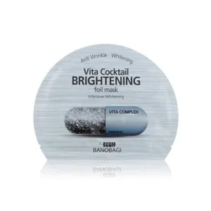 Vita Cocktail Brightening Foil Mask - 1 Box of 10 Sheets