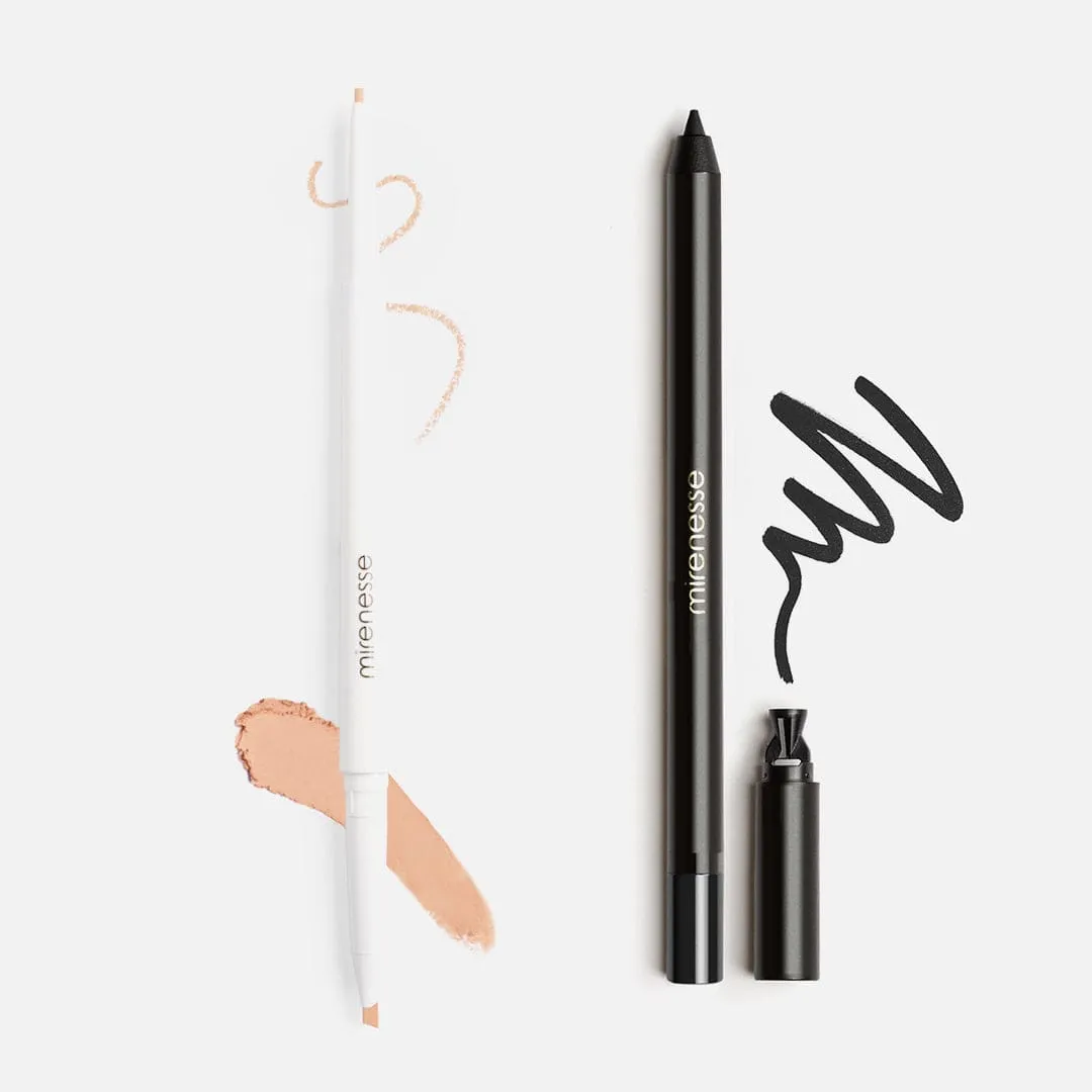 Waterproof Black Eyeliner   Micro Concealer - Black