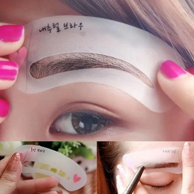 Waterproof Natural Eyebrow Pen Four-claw Eye Brow /Tint Makeup three Colors Eyebrow Pencil/ Brown Black Grey Brush Cosmetics