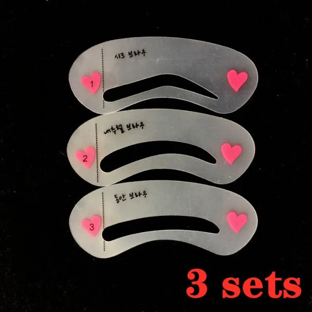 Waterproof Natural Eyebrow Pen Four-claw Eye Brow /Tint Makeup three Colors Eyebrow Pencil/ Brown Black Grey Brush Cosmetics