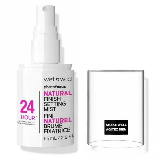 Wet N Wild PhotoFocus Natural Finish Setting Mist 65ml