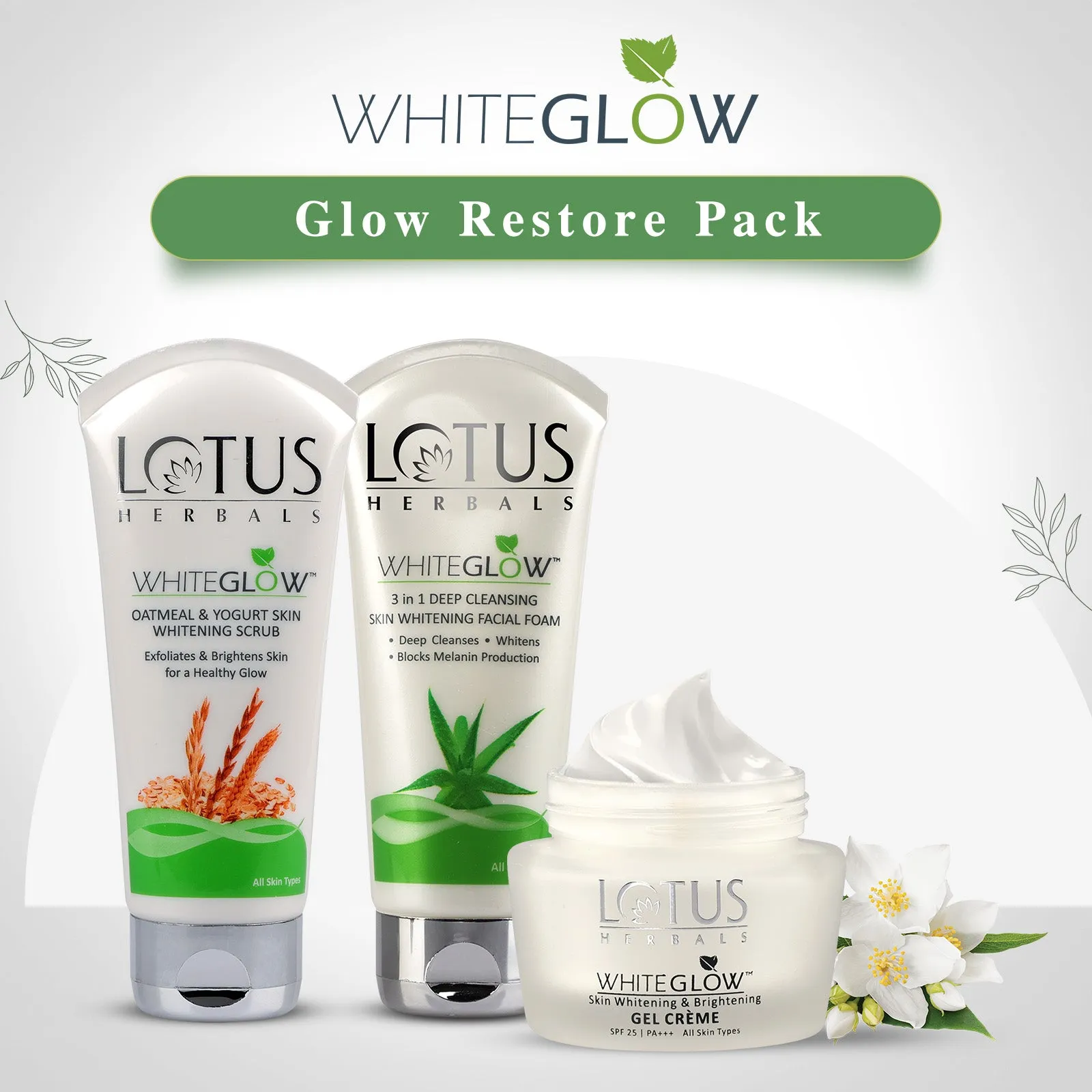 WhiteGlow Glow restore Pack