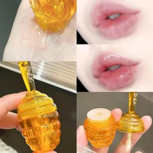 Wholesale Plastic Little Honey Jar Lip Balm