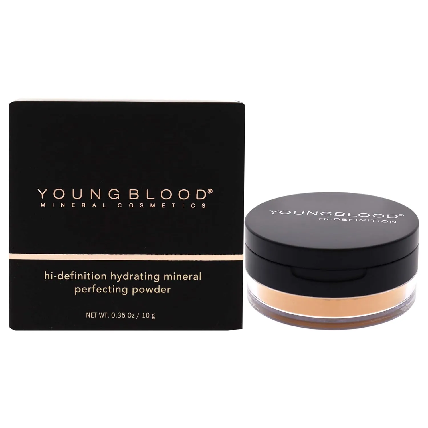 Youngblood Mineral Cosmetics Natural Hi-Definition Hydrating Mineral Perfecting Powder - Warmth - 10 g / .35 oz
