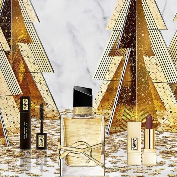 Yves Saint Laurent Libre 50ml EDP, 1.3g Lipstick & 2ml Mascara Gift Set
